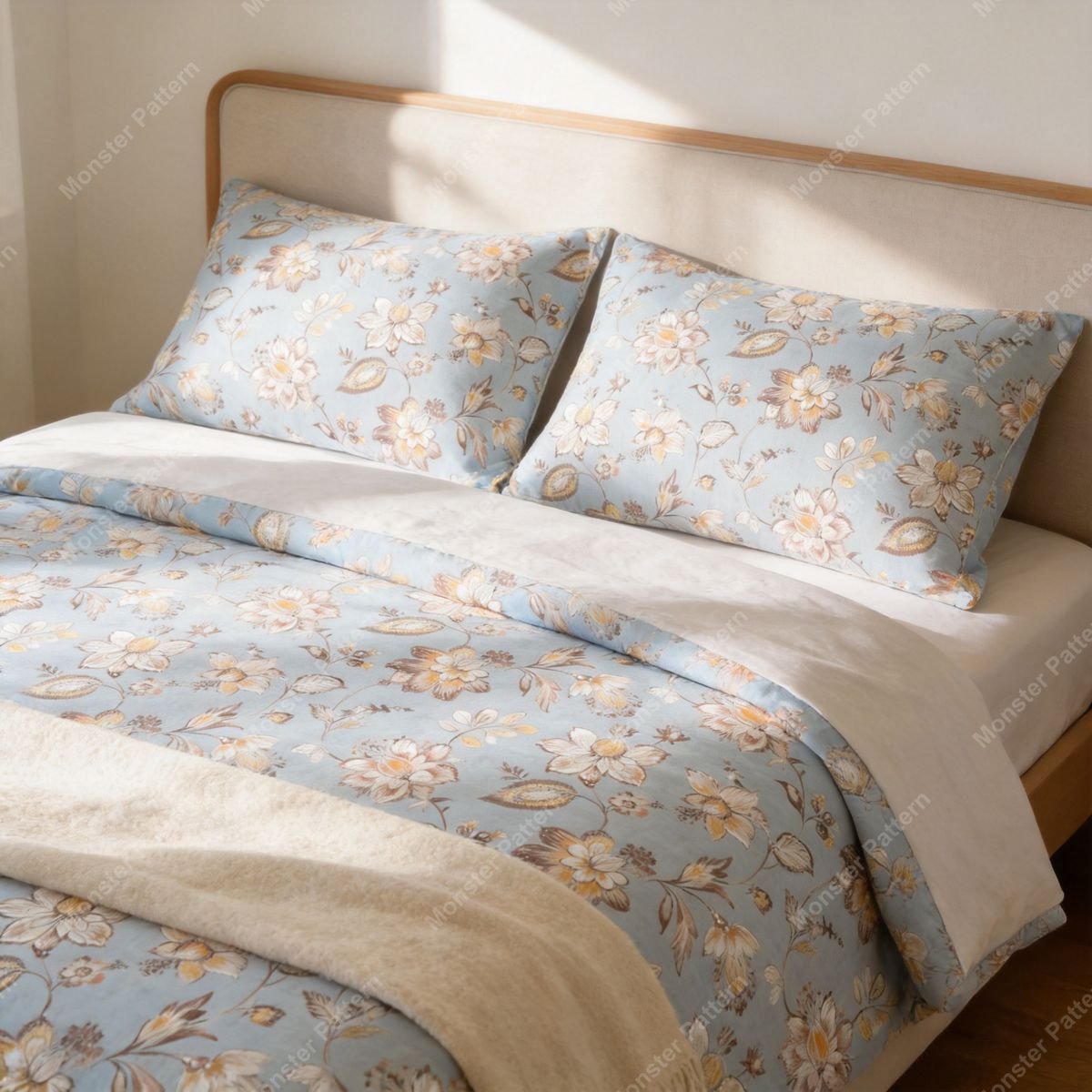 Floral Toile Pattern mockup 1