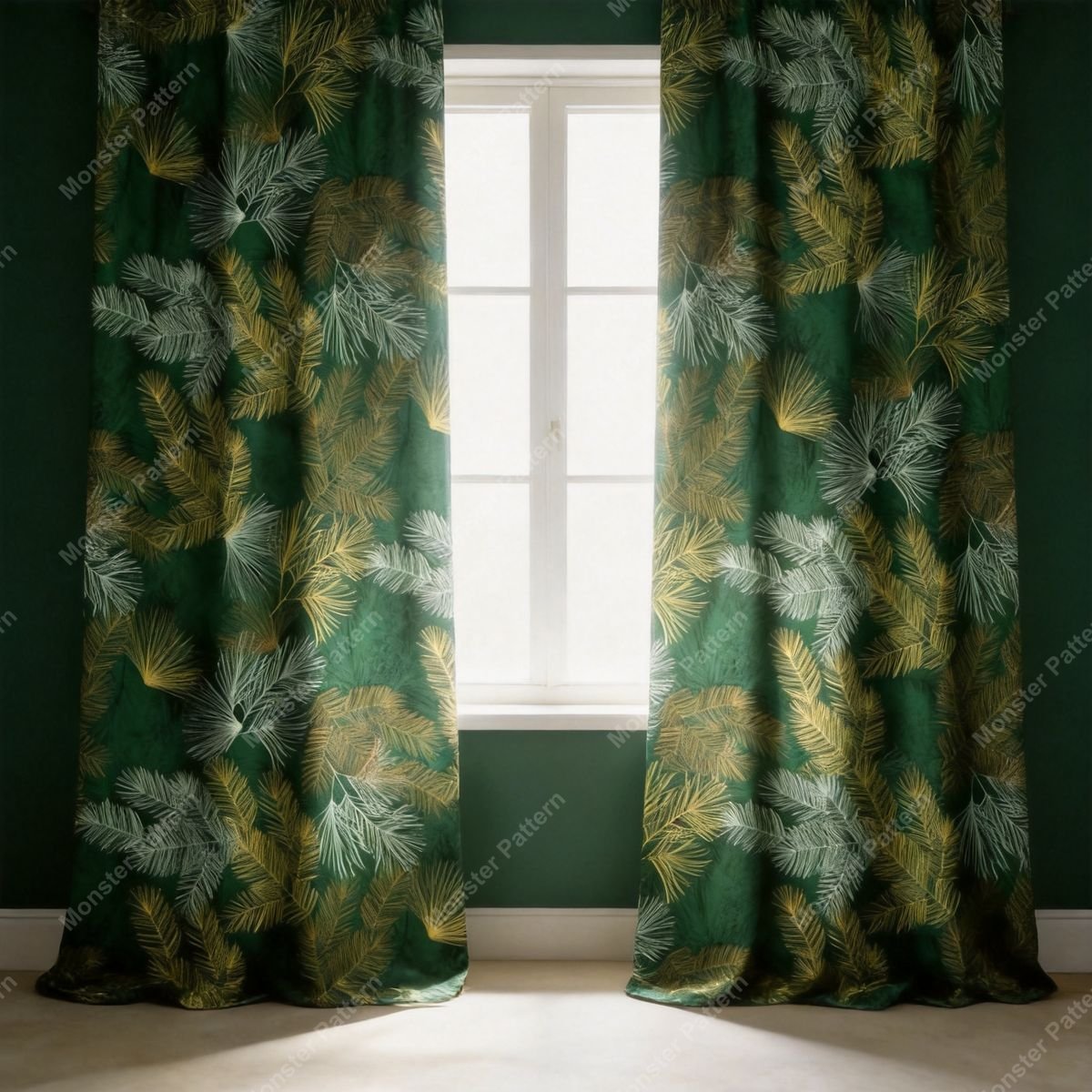 Pine Needle Pattern mockup 4